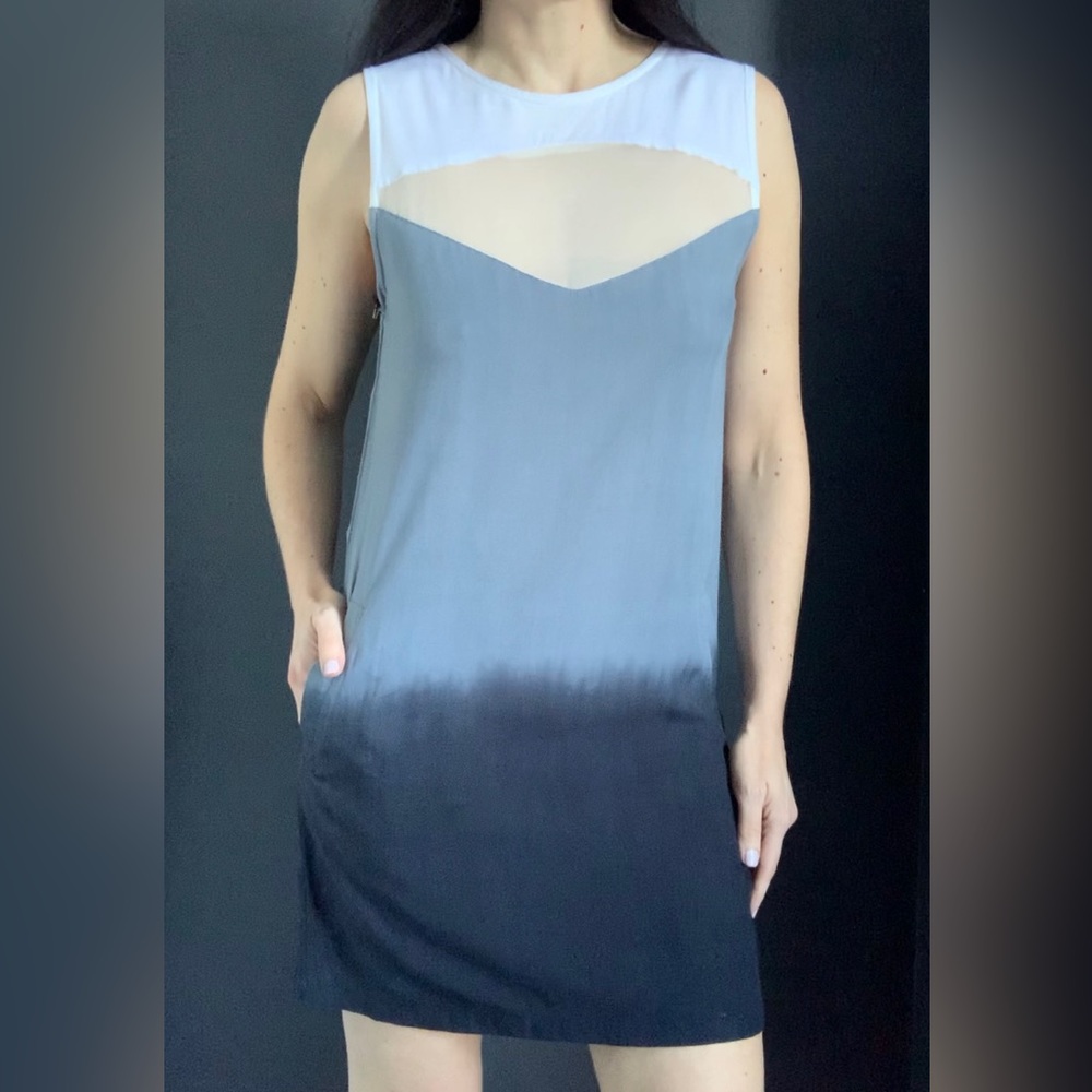 IMA Wear Rayon Tie Dye Mesh Dress